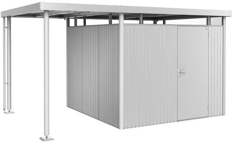 Biohort Zijdak S Highline H4 Zilver Metallic 150x275x222cm