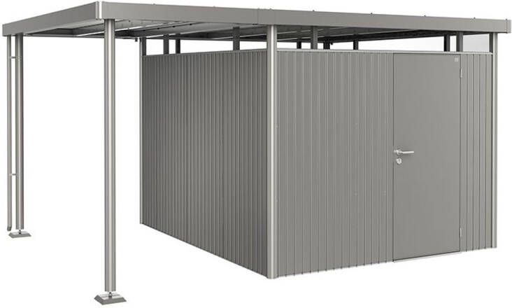 Biohort Zijdak S Highline H5 Zilver Metallic 150x315x222cm