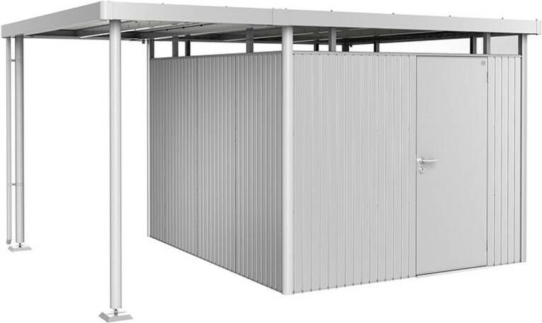 Biohort Zijdak S Highline H5 Zilver Metallic 150x315x222cm