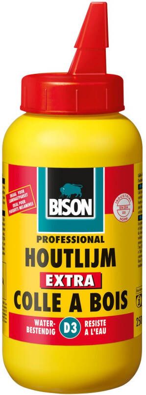 Bison Professional Houtlijm Extra Transparant 250g