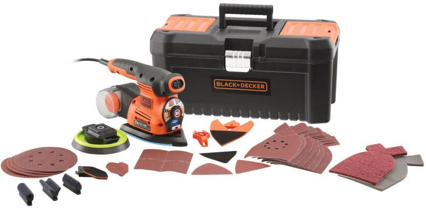 BLACK+DECKER Black + Decker Multischuurmachine Ka280lka-qs 220w