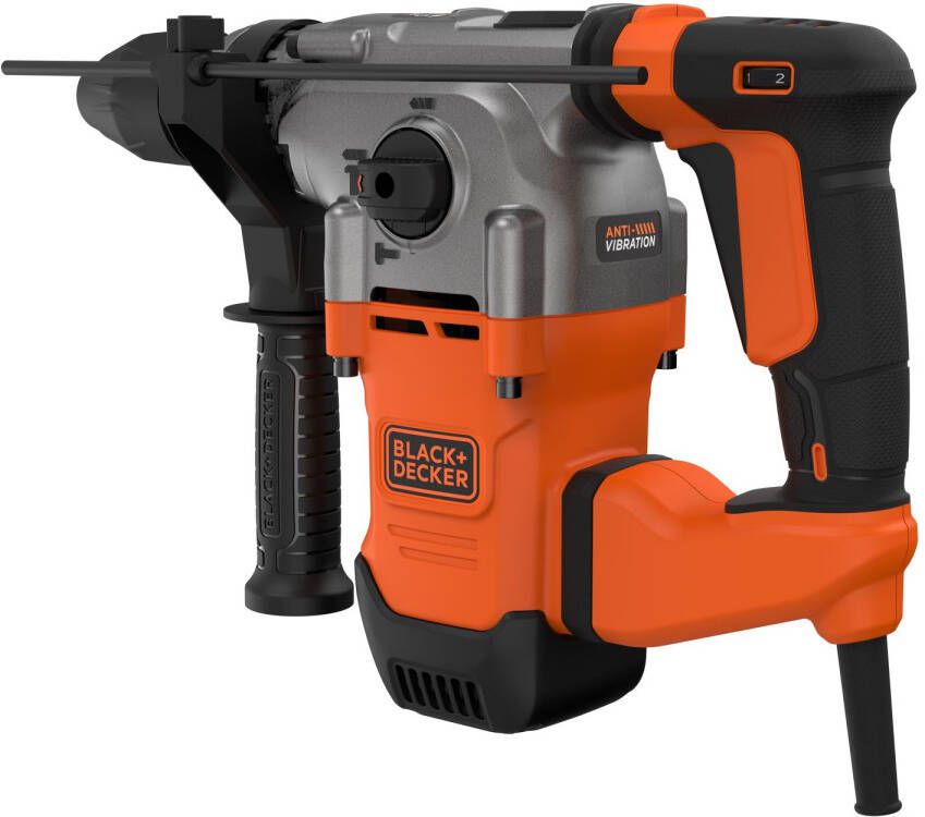BLACK+DECKER BEHS03K-QS Pneumatische Boorhamer 1250W incl. accessoires in koffer - Foto 4