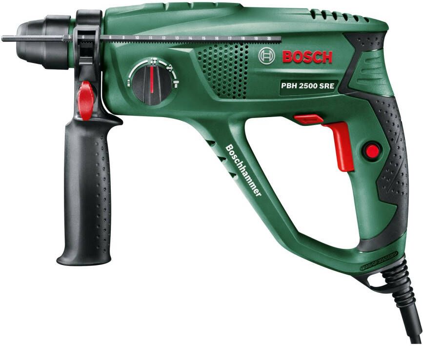 Bosch PBH 2500 SRE + 6-delige SDS-Plus borenset - Foto 4