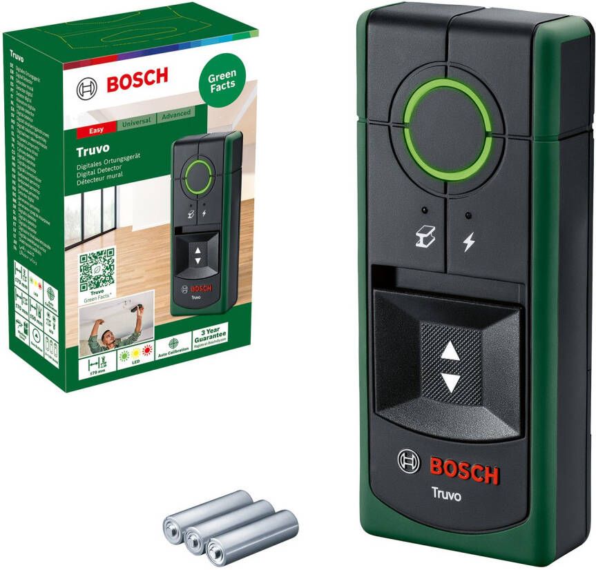 Bosch Truvo Leidingzoeker Inclusief Batterijen