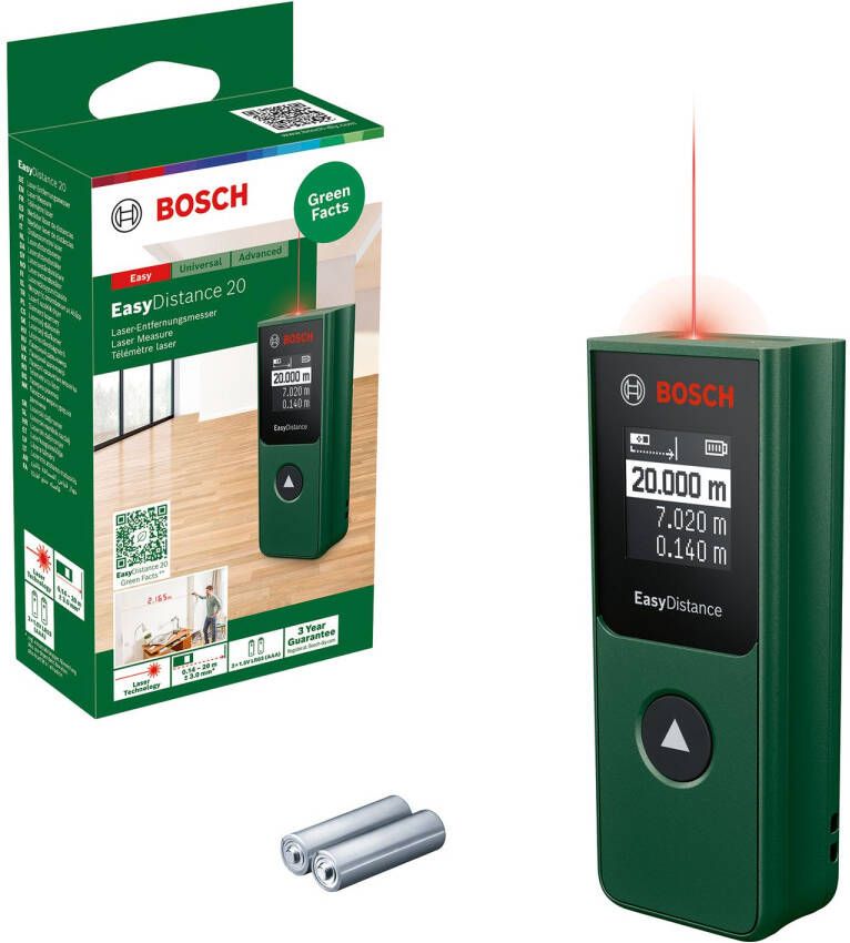 Bosch Home and Garden EasyDistance 20 Laserafstandsmeter Meetbereik (max.) 20 m