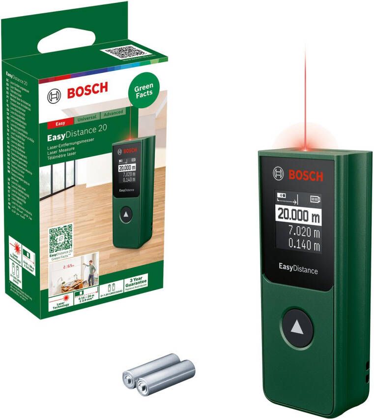 Bosch Home and Garden EasyDistance 20 Laserafstandsmeter Meetbereik (max.) 20 m