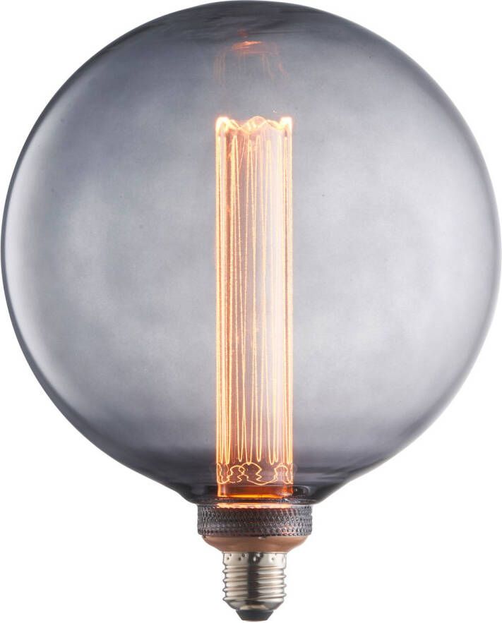 Brilliant Led-lamp Filament Globe E27 2 8w Smoke