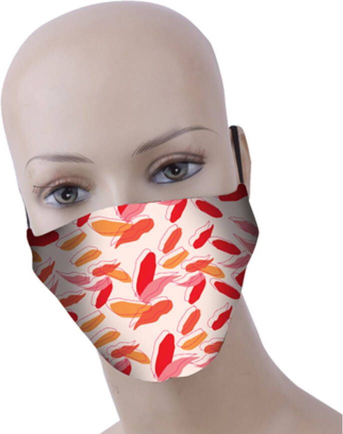 Busters Wasbaar Hygiënemasker Flower 3 Stuks