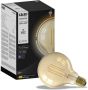 Calex Slimme Led Lamp E27 Filament G95 Goud Warm Wit 7w - Thumbnail 2