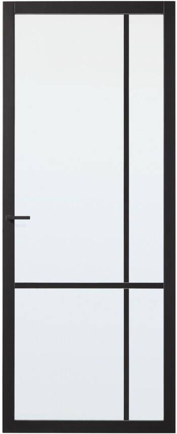 CanDo Industrial Binnendeur Carno Blank Glas Opdek Links 88x211 5 Cm