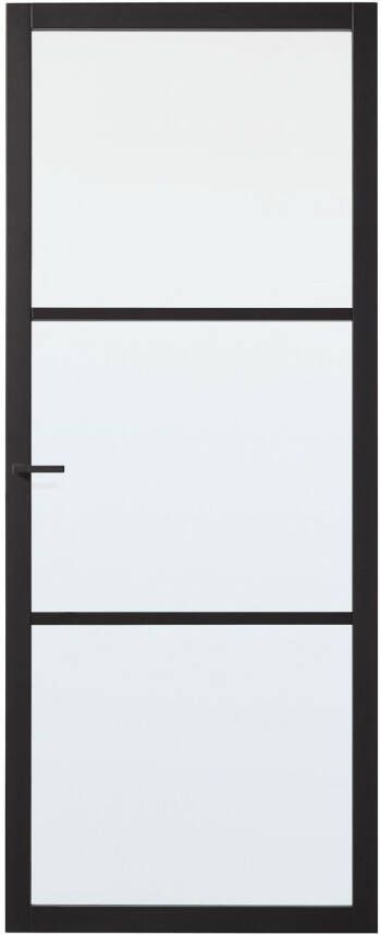 CanDo Industrial Binnendeur Scampton Blank Glas Opdek Links 83x201 5 Cm