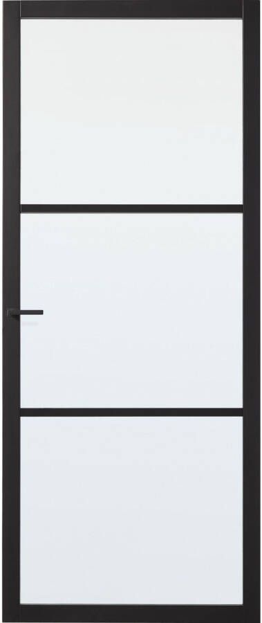 CanDo Industrial Binnendeur Scampton Mat Glas Opdek Links 83x211 5 Cm