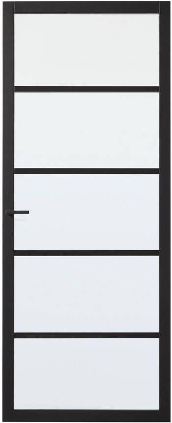 CanDo Industrial Binnendeur Stratford Blank Glas Opdek Links 93x231 5 Cm