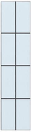 CanDo Isolatieglas Glas-in-lood 8-ruits Voor Ml 860 83x211cm