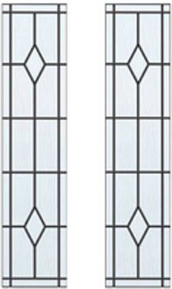 CanDo Isolatieglas Glas-in-lood Berlijn Voor Ml 855 83x201cm