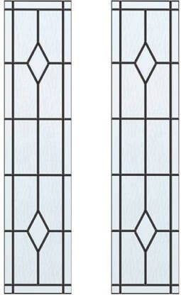 CanDo Isolatieglas Glas-in-lood Berlijn Voor Ml 865 88x211cm