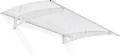 Canopia Lyra Deurluifel Luifel Afdak Afdakje Polycarbonaat Transparant 135X91 cm
