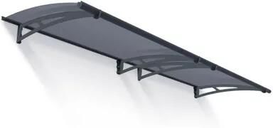 Canopia Aquila Deurluifel Luifel Afdak Afdakje Polycarbonaat Grijs 302x91 cm