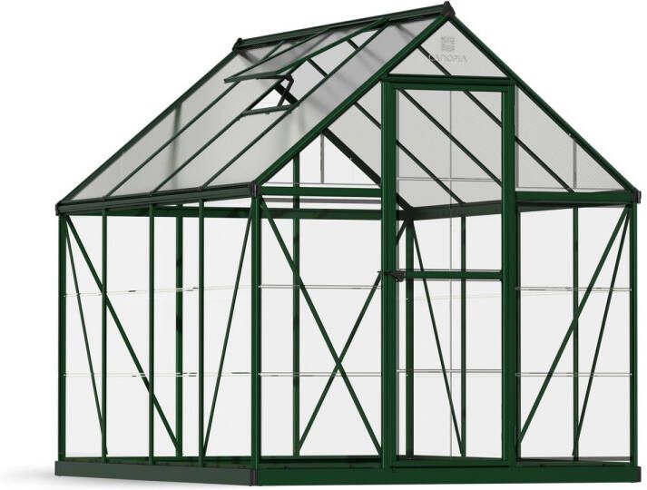 Canopia Hybrid Tuinkas Kweekkas Broeikas Polycarbonaat Hoge Kwaliteit Eenvoudige installatie Groen 247X185X208 cm