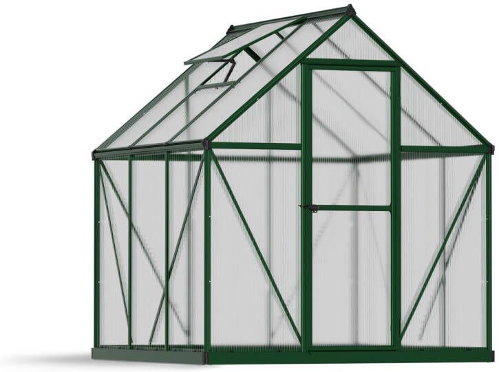 Canopia Mythos Tuinkas Kweekkas Broeikas Polycarbonaat Hoge Kwaliteit Eenvoudige installatie Groen 186X185X208 cm