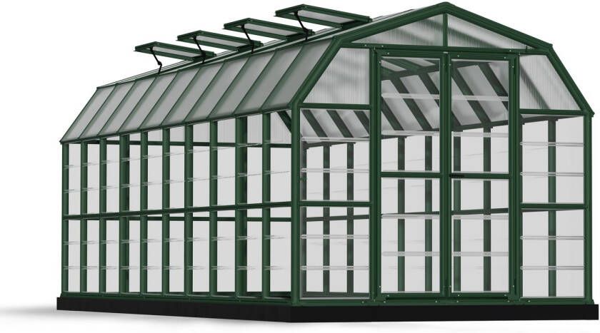 Canopia Grand Gardener Tuinkas Kweekkas Broeikas Polycarbonaat Hoge Kwaliteit Eenvoudige installatie Groen 637X265X238 cm