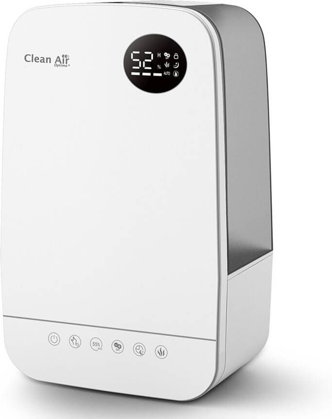 Clean Air Optima Luchtbevochtiger Met Ionisator Ca-606w Ruimtes Tot 65m² 160m³ - Foto 3