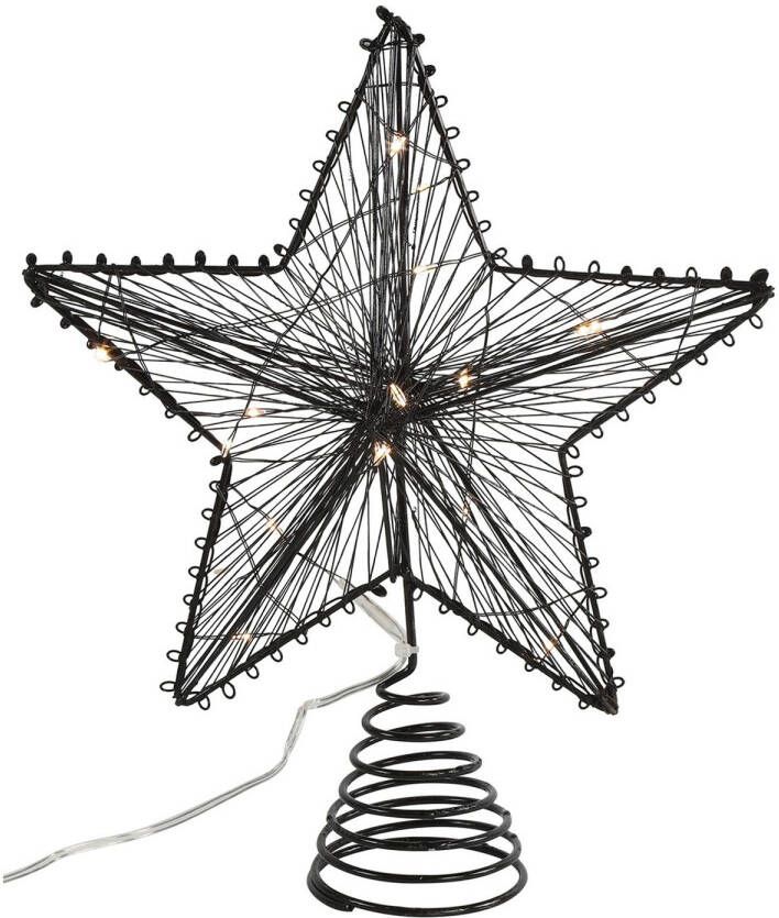 Countryfield Kerstboom Piek Stervorm Led Verlichting- 25 Cm