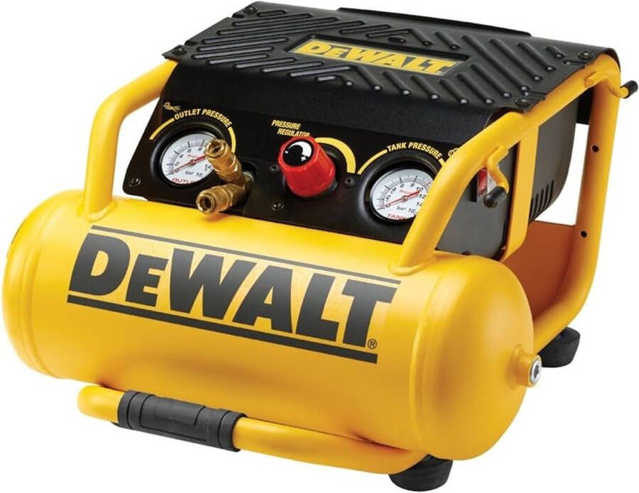 Dewalt Compressor Dpc10rc + 10m Slang Olievrij 10 Liter