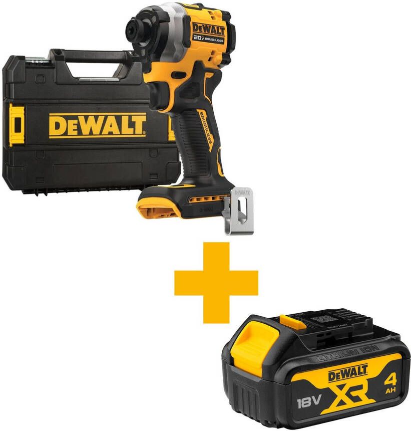 Dewalt Dcf850nt Compacte Accu Slagschroevendraaier 205nm 18v Xr Basic Body In Tstak - Foto 2