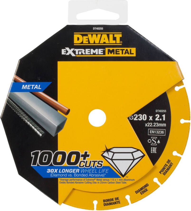 Dewalt Extreme Diamantblad Metal Dt40255-qz Ø230mm