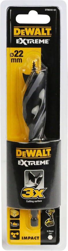 Dewalt Speedboor Dt90242-qz Tri-flute Extreme 22mm