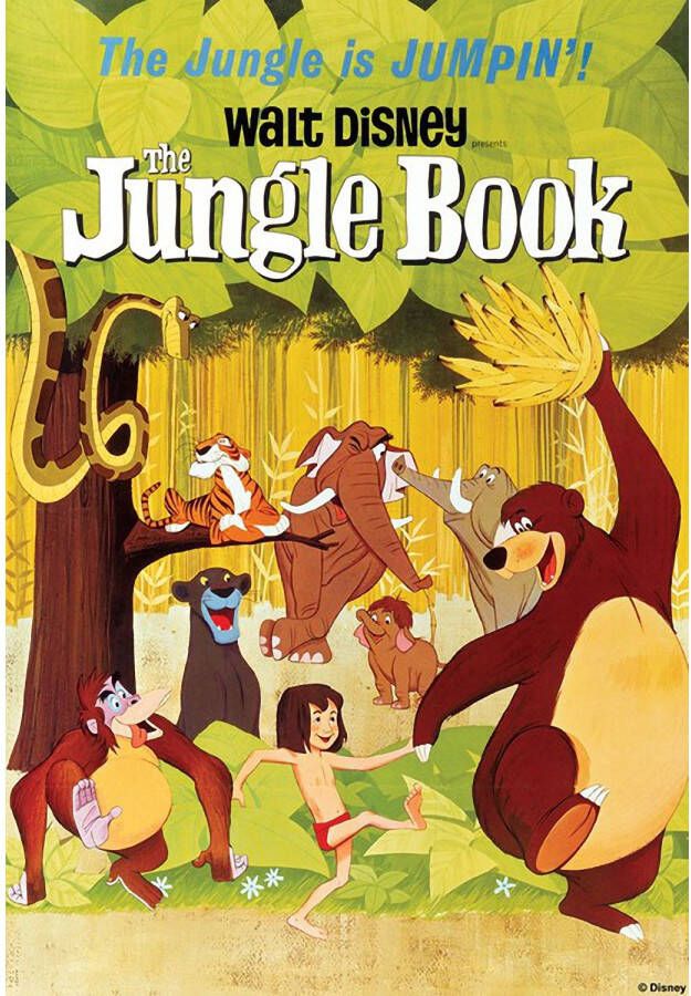 Disney Jungle Book | Jungle Jumpin Canvas 50x70 Cm