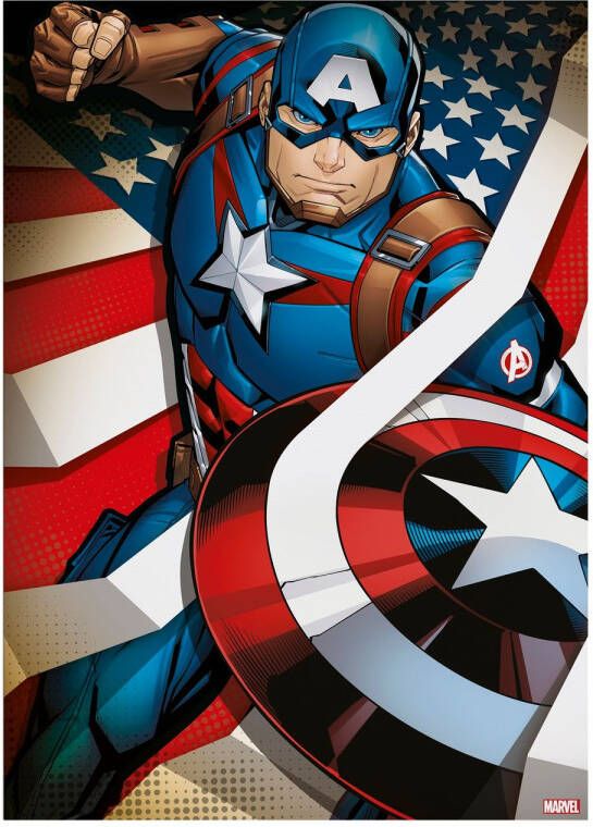 Disney | Marvel Captain America Canvas 50x70cm