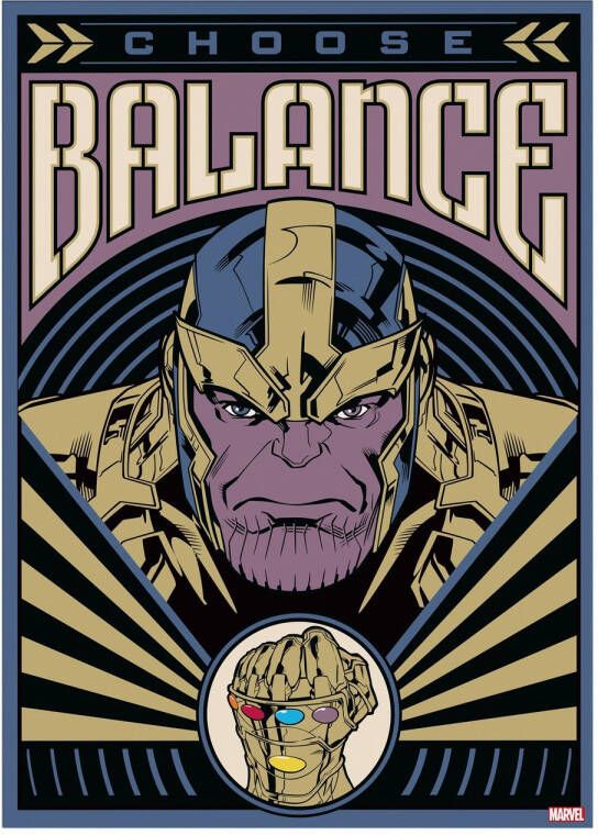 Disney | Marvel Choose Balance Canvas 50x70cm