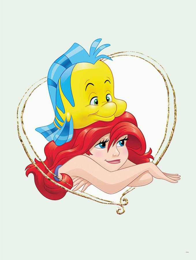 Disney Poster Ariel De Kleine Zeemeermin Multicolor 30 X 40 Cm 610164