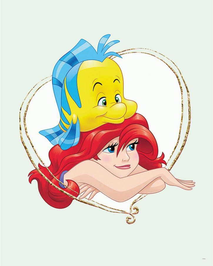 Disney Poster Ariel De Kleine Zeemeermin Multicolor 40 X 50 Cm 610165