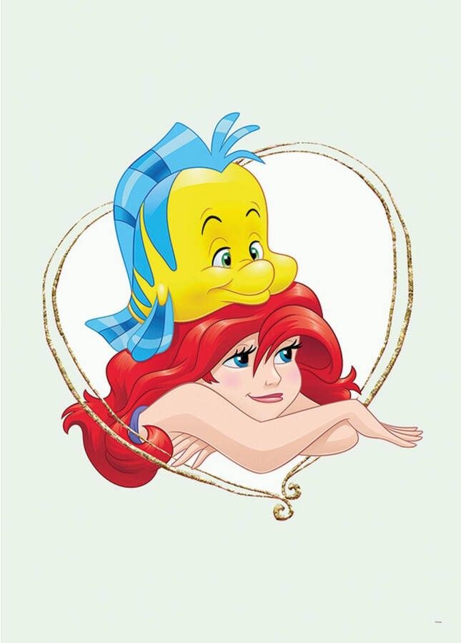 Disney Poster Ariel De Kleine Zeemeermin Multicolor 50 X 70 Cm 610166