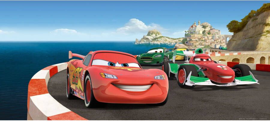 Disney Poster Cars Blauw Rood En Groen 202 X 90 Cm 600876