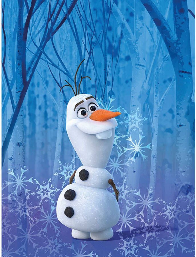 Disney Poster Frozen Olaf Blauw 30 X 40 Cm 610146