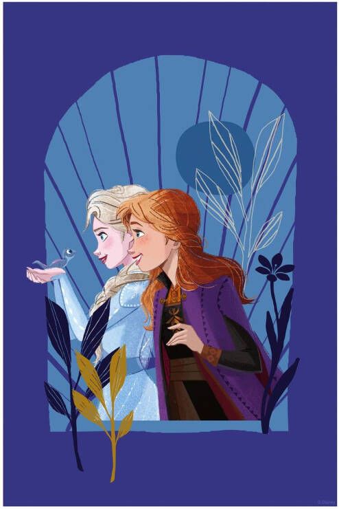 Disney Poster Frozen Spotlijster Paars 30 Cm X 40 Cm 612840