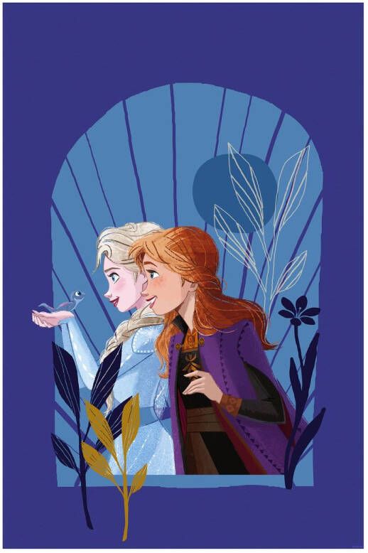 Disney Poster Frozen Spotlijster Paars 50 Cm X 70 Cm 612842