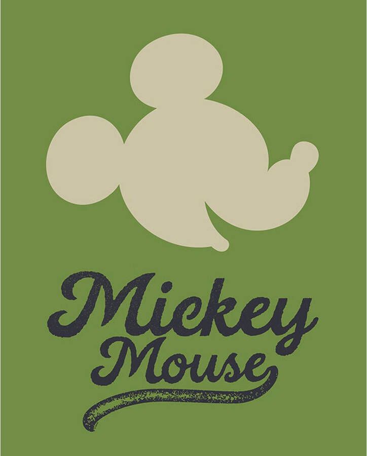 Disney Poster Mickey Mouse Groen 40 X 50 Cm 610117