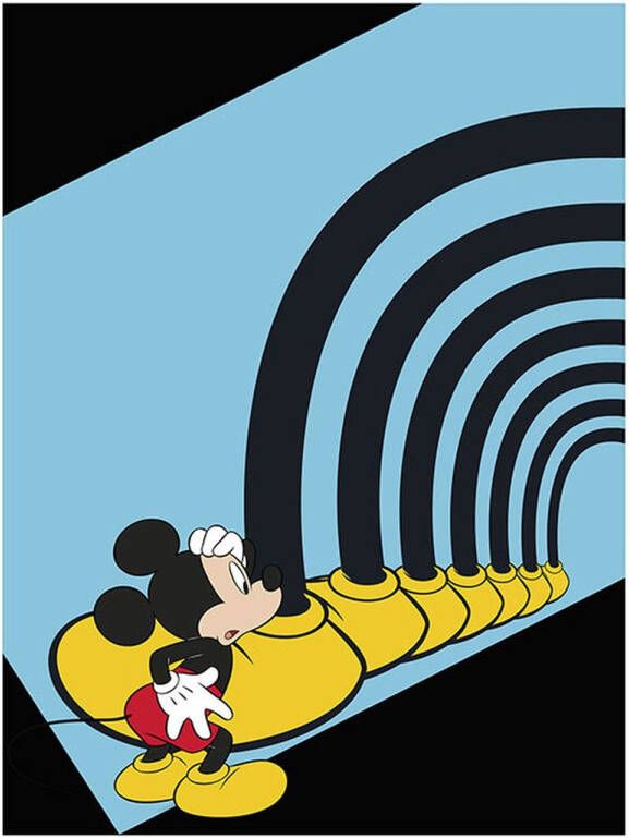 Disney Poster Mickey Mouse Multicolor 40 X 50 Cm 610114