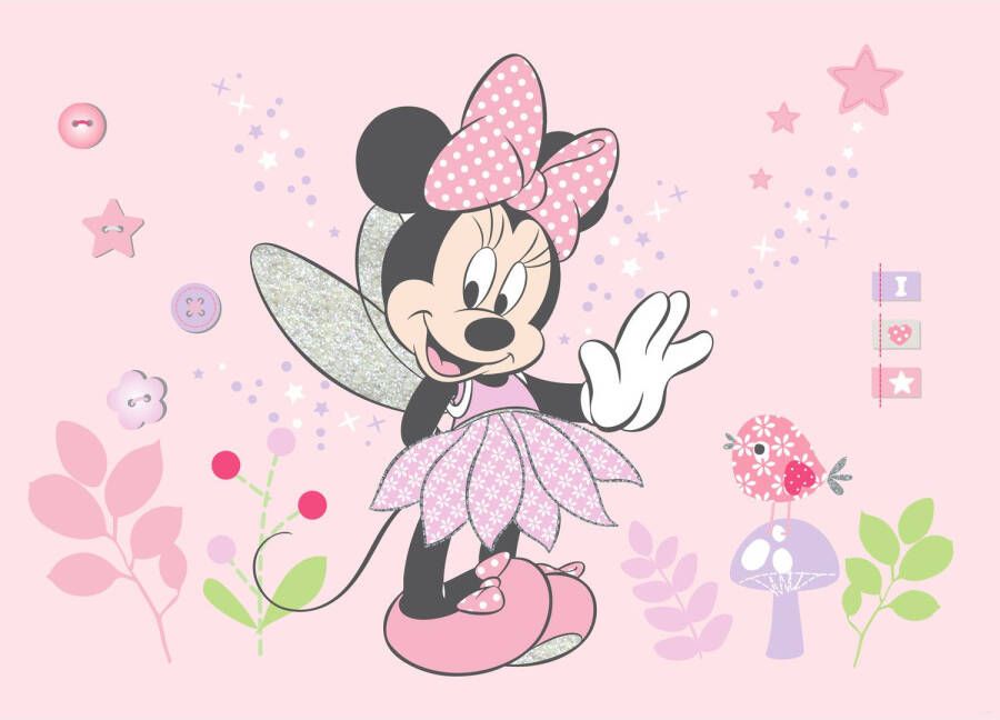 Disney Poster Minnie Mouse Roze 160 X 110 Cm 600671