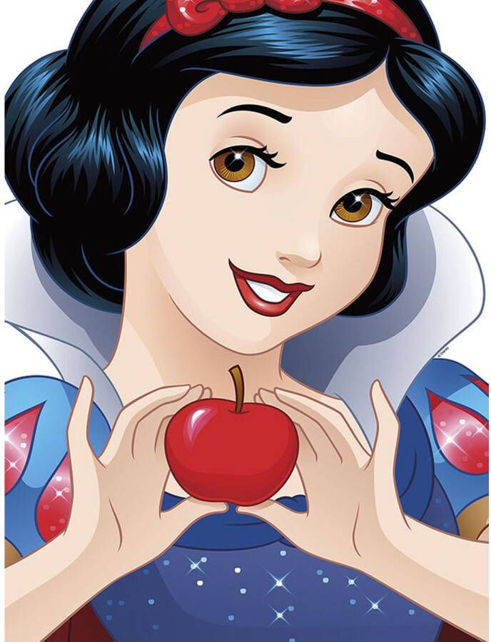 Disney Poster Sneeuwwitje Blauw En Rood 30 X 40 Cm 610137