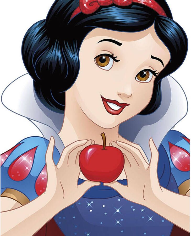 Disney Poster Sneeuwwitje Blauw En Rood 40 X 50 Cm 610138