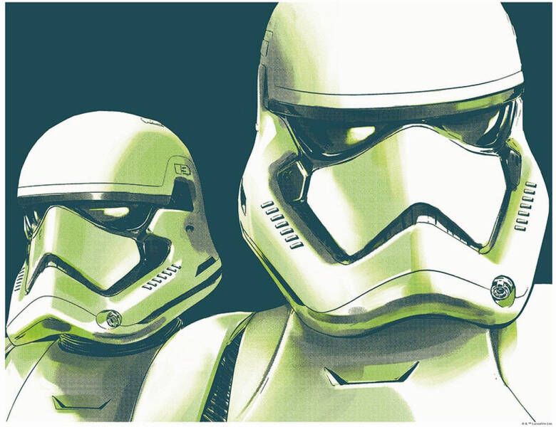 Disney Poster Star Wars Stormtrooper Groen 50 X 40 Cm 610267