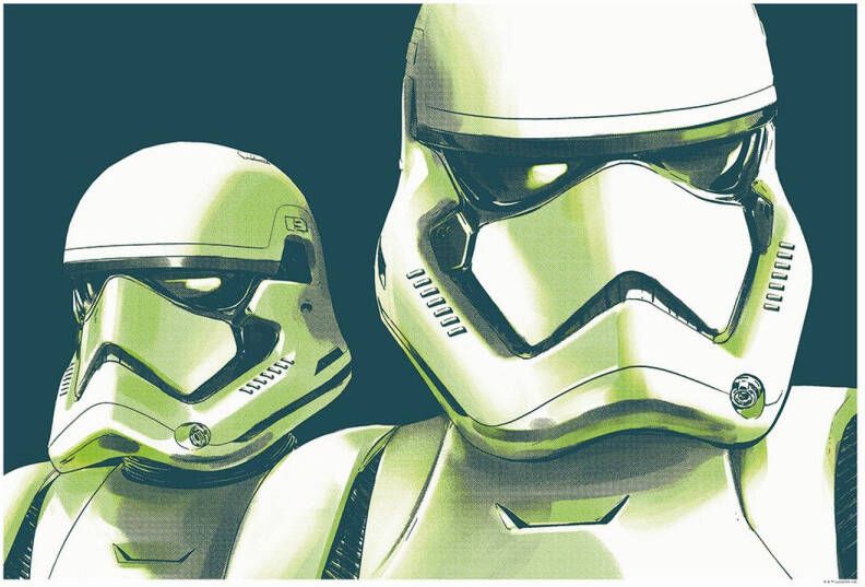 Disney Poster Star Wars Stormtrooper Groen 70 X 50 Cm 610268