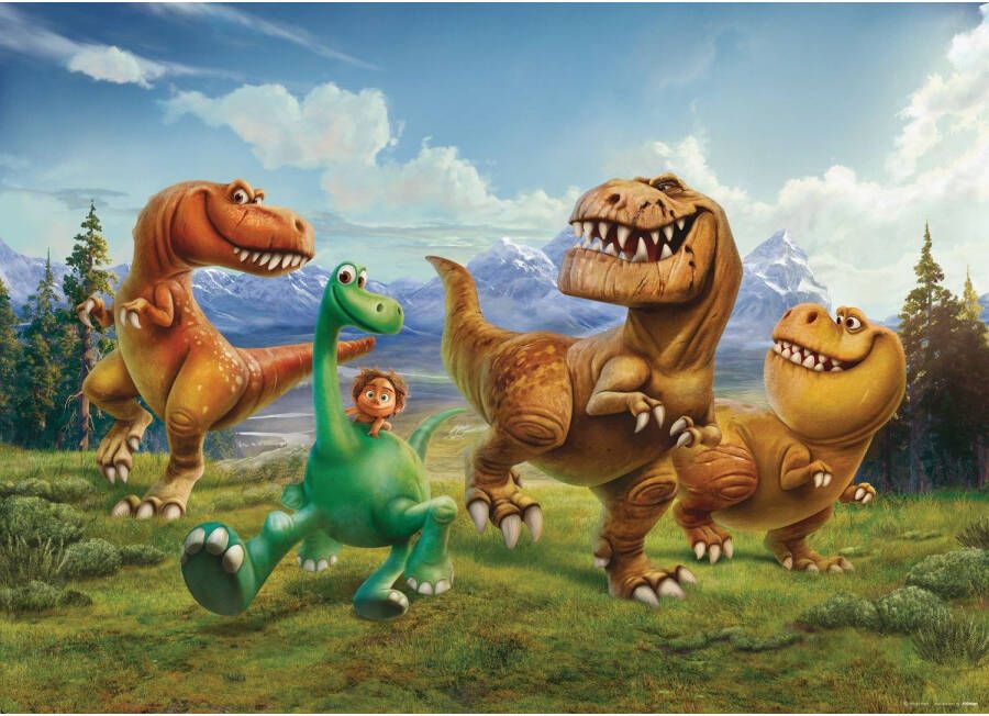 Disney Poster The Good Dinosaur Groen Blauw En Beige 160 X 110 Cm 600638