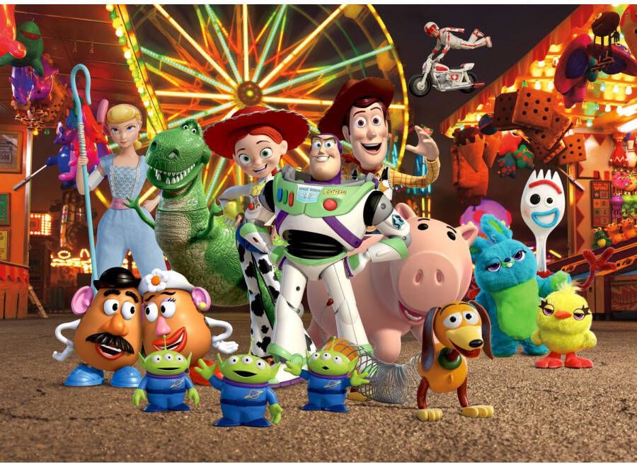 Disney Poster Toy Story Groen Blauw En Oranje 160 X 110 Cm 600677